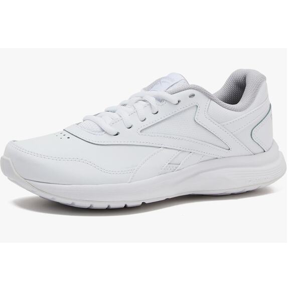 Reebok Women's Walk Ultra 7 DMX MAX D Shoe, White/Cold Grey 2/Royal, 9,5 Wide - Picture 1 of 8